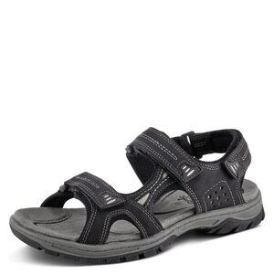 Spring Step Men's Gradient Strap Sandal Black EU 41 / US 8-8.5